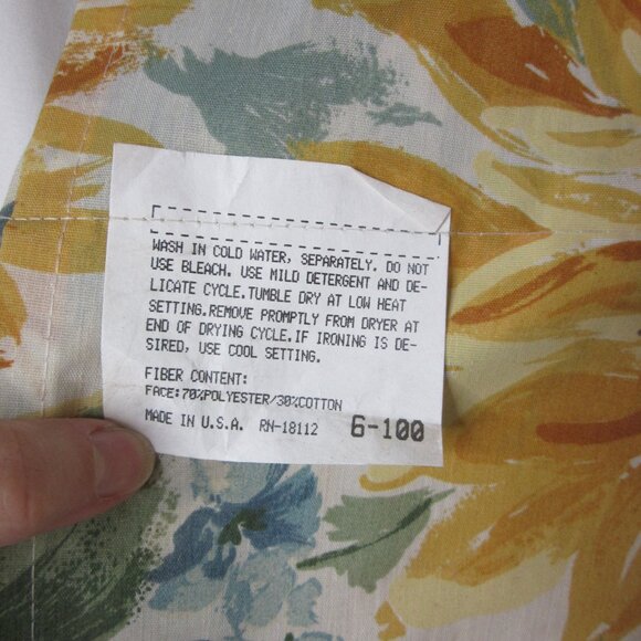 Lot of 8 Sunflower & Stripes Balloon Valance Window Treatments 56x18" NWOT - Picture 4 of 9